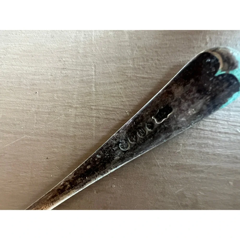 Vintage EPNS Silver Plated Salt Spoon 5